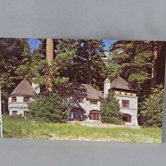 Vintage Postcard - Vikingsholm Building Lake Tahoe - Dexter Press - Picture 1 of 3